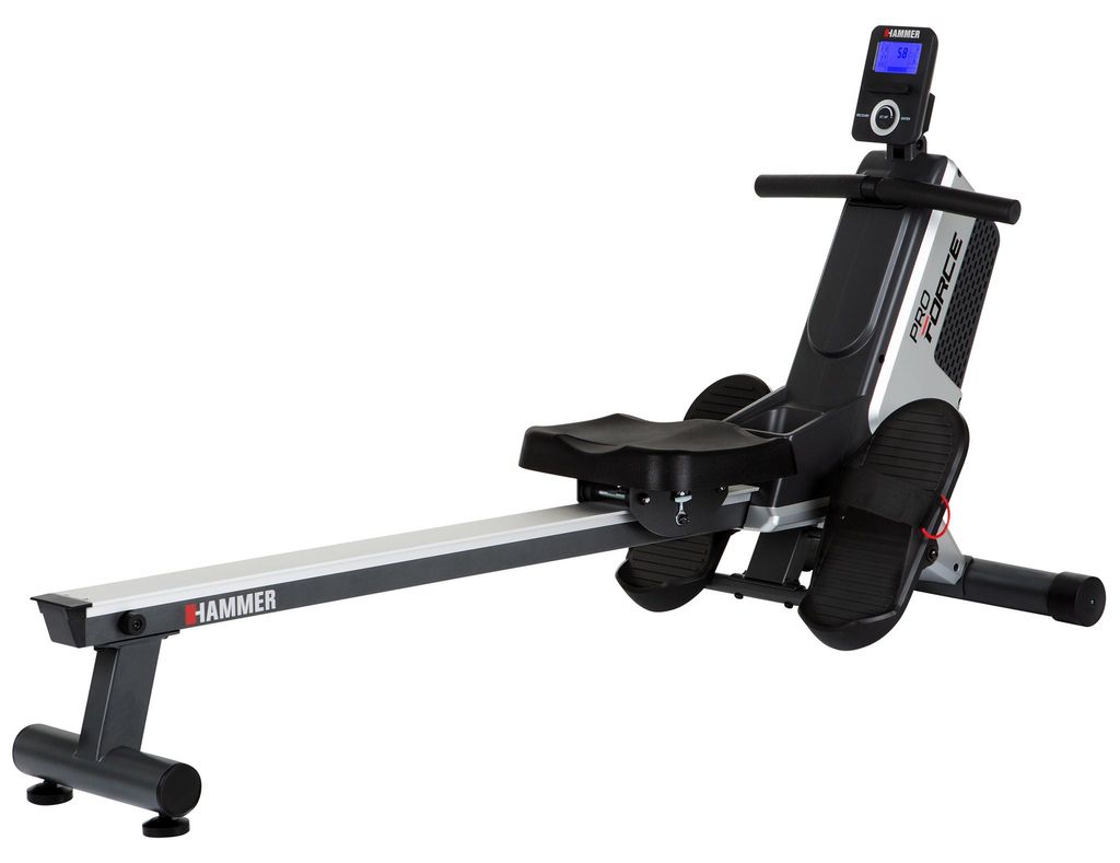 HAMMER Rudergerät Pro Force, 20 Programme, bis 120 kg Produktbild 
