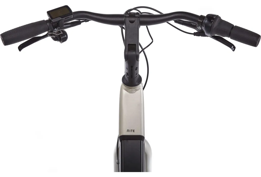 Guidon Cortina Courbure de la direction E-Silento Nite noir en alu