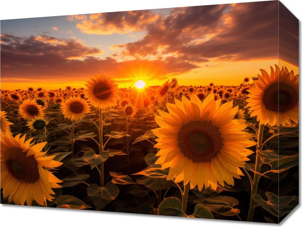 Bild 40x30cm Goldene Stunde