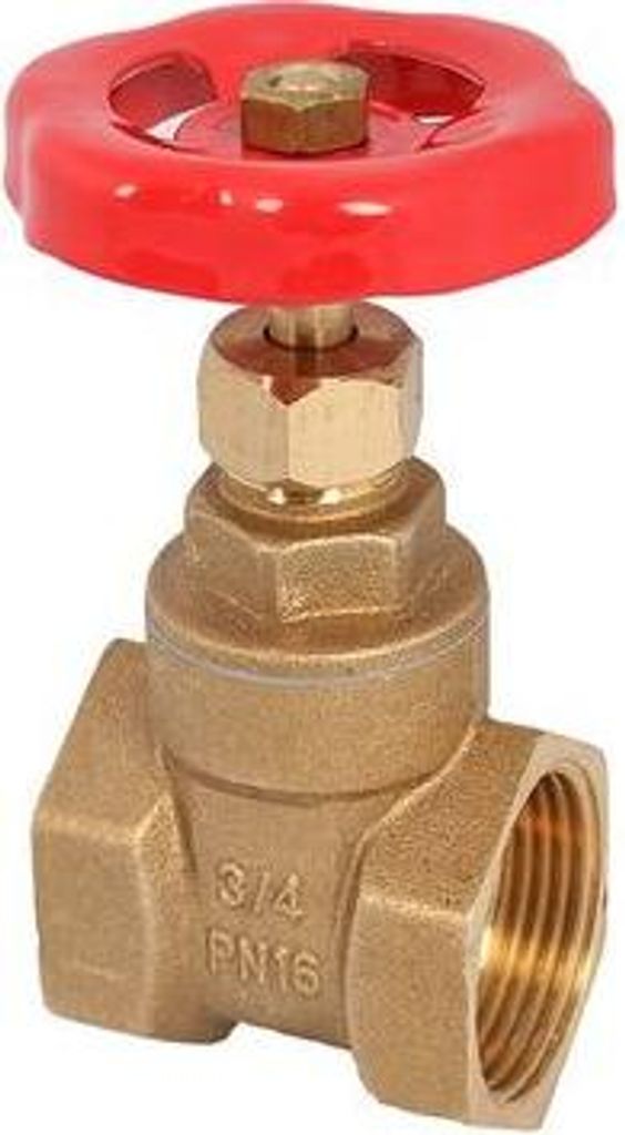 JS MS-MUFFENSCHIEBER, IGxIG, DN15 1/2",HR ROT,PTFE-DICHT.,MS-BLANK