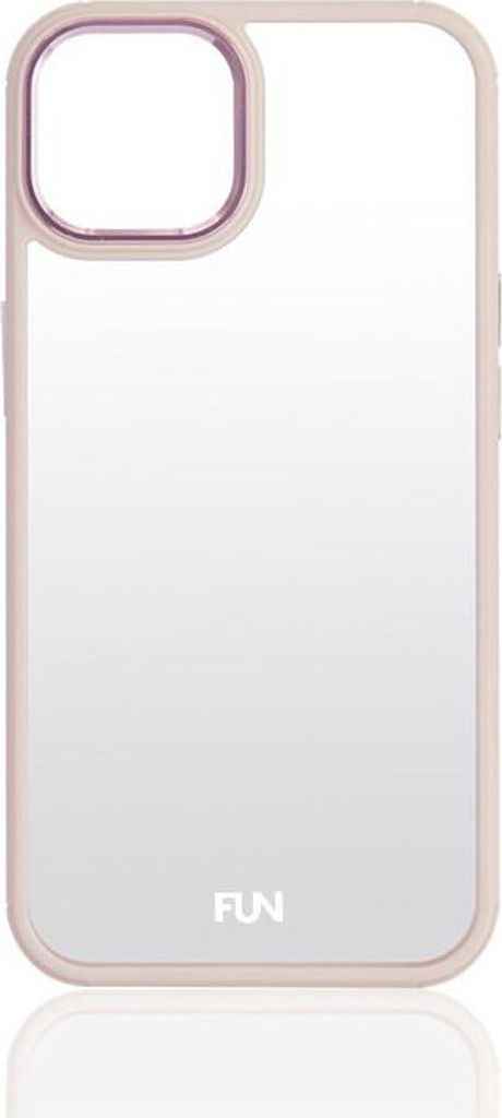 FUN CAMERA PROTECT COVER CLEAR Pink für Apple iPhone 14 Pro Max (20408) Handyhülle