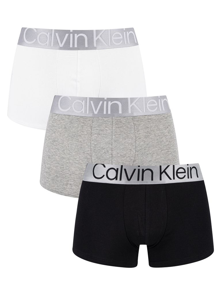 Calvin Klein Herren 3er-Pack Reconsidered Steel Trunks, Produktbild 