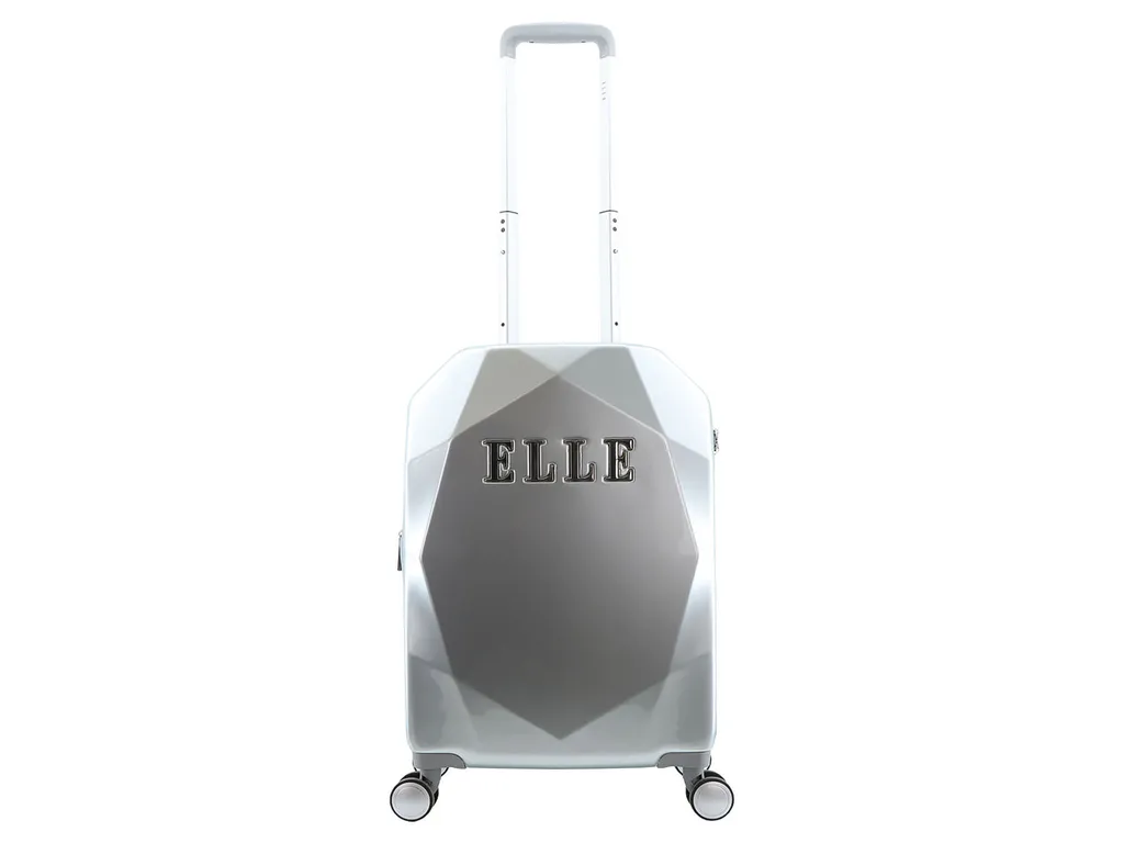 Bagage Cabine Rigide Elle EL45HA4923 Noir - Valise 4 Roues Silencieuses