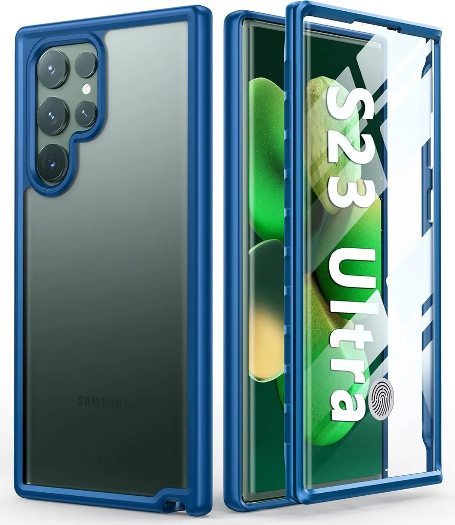 Custodia Samsung S23 Ultra Blu SM-S918B - Protezione Top e Stile