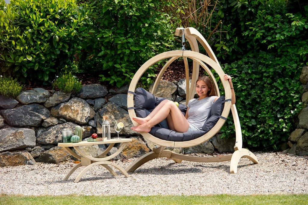 Hängesessel Kugel Amazonas Globo Chair anthrazit