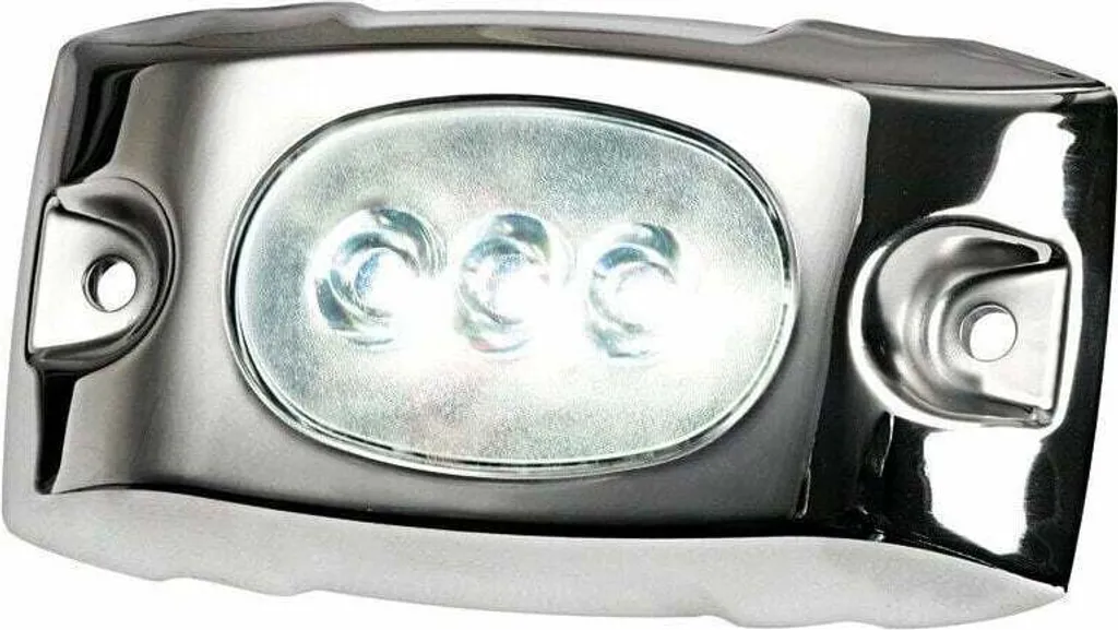 Éclairage LED de Coque Blanc Osculati pour Navigation de Nuit et Port