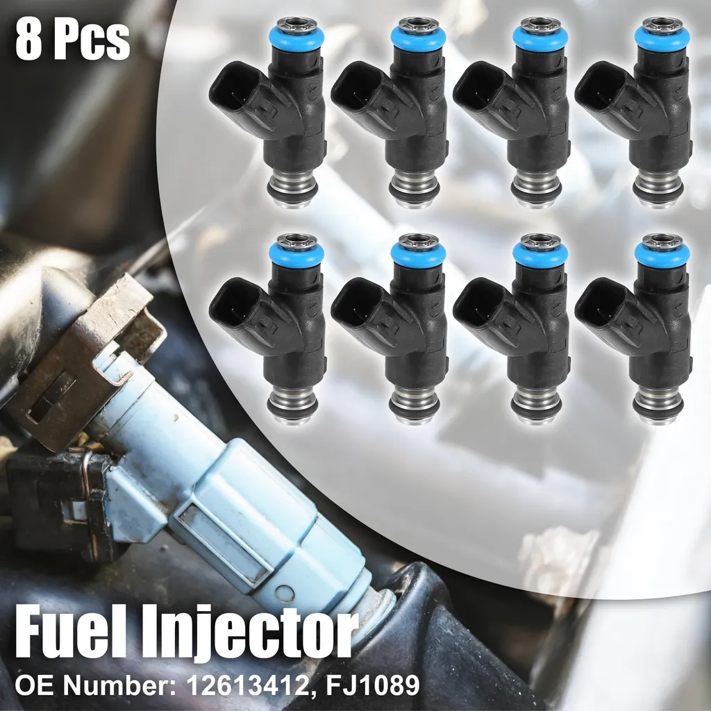 Injecteur carburant 12613412 FJ1089 essence pour GMC Chevrolet 8pcs