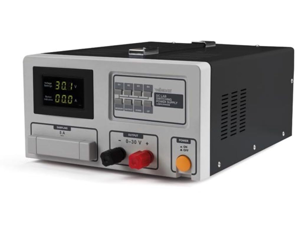 Velleman Labornetzgerät, Schaltnetzteil, einstellbar, 0-30 VDC/0-60 A, Strombegrenzung,