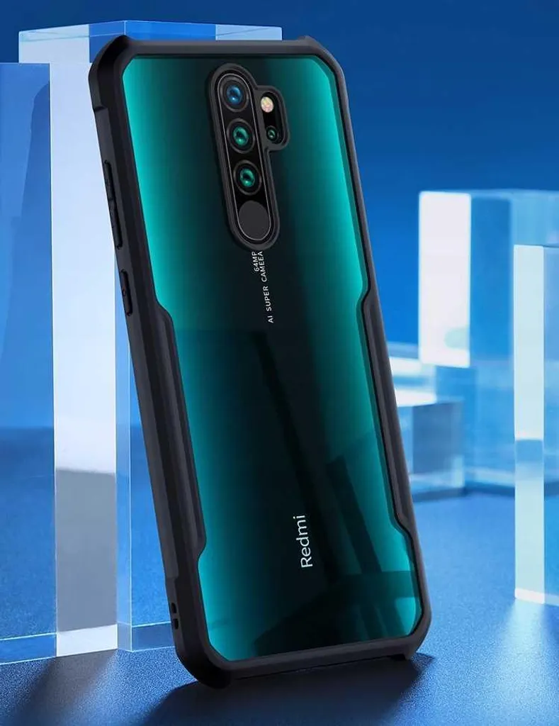 Coque antichoc Redmi Note 8 Pro noir SPACECASE Beetle ultra résistante - 5