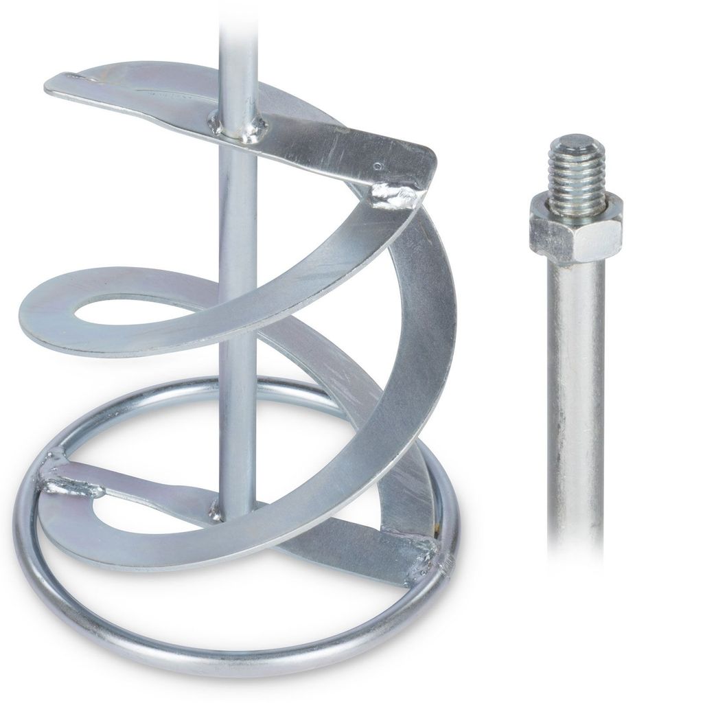Kreator Rührstab 60 cm lang ø 14 cm Gewinde M14 Rührer Rührquirl für Rührwerk - Ø 140 mm - Länge 600 mm - Gewinde M14