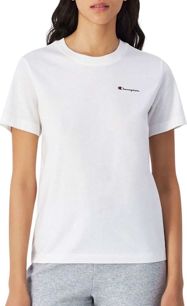 Champion Small Logo Jersey Shirt Damen
