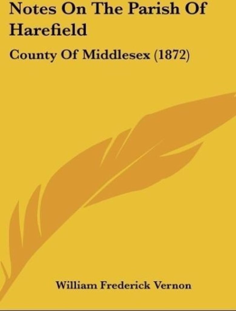 Notes On The Parish Of Harefield
