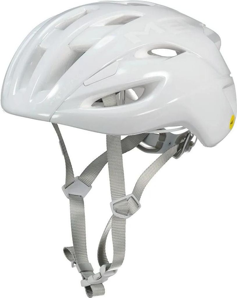 MET Fahrradhelm Rivale Mips , Absolut Weiß Limited Edition, Produktbild 