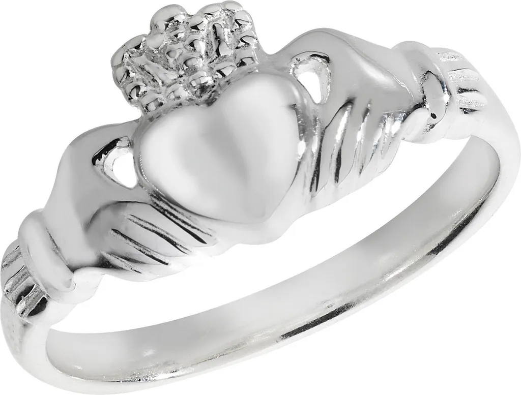 Bague Claddagh Femme en Argent : Le Cadeau Idéal pour Elle, Taille 54