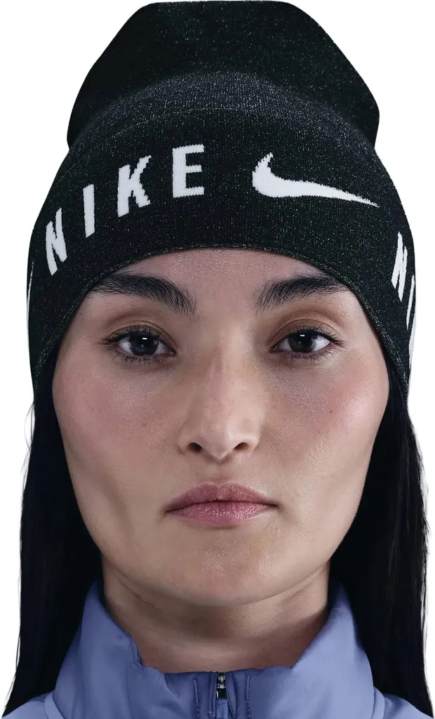 Nike Berretto con Risvolto Dri-FIT CS2616 Nero - Comodità Quotidiana - 2