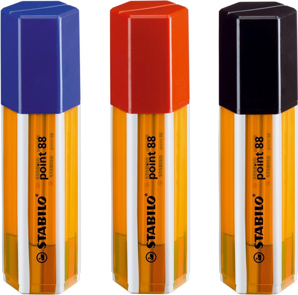 STABILO point 88 Office Fineliner-Set farbsortiert 0,4 mm, 20 St.