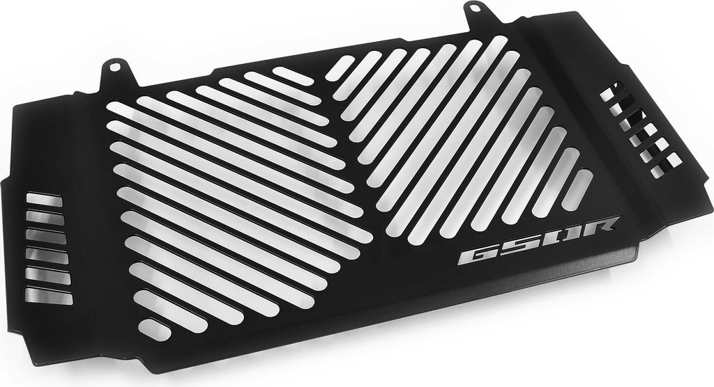 ZIEGER Kühlerabdeckung kompatibel mit Honda CB 650 R Design Logo schwarz