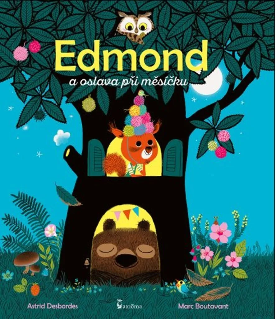 Album illustré Edmond La fête sous la lune pour enfant dès 3 ans