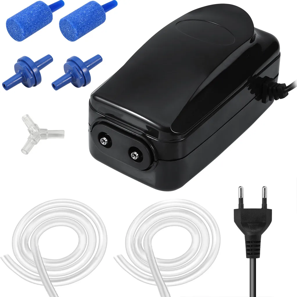 Oxygénateur bassin et aquarium 8W - Pompe réglable pour eau saine