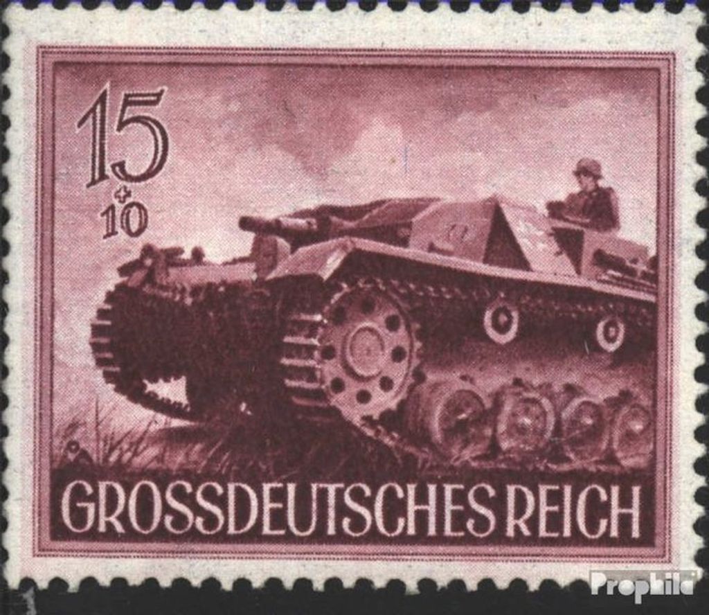 Briefmarken Deutsches Reich 1944 Mi 880y postfrisch Heldengedenktag