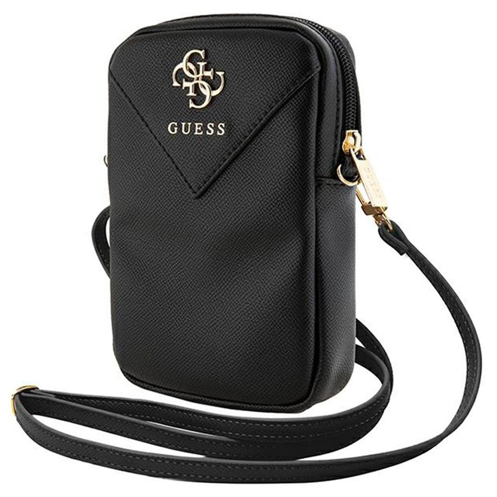 Guess Kabelka Sachet Kabelka přes rameno s logem Black Obrázek produktu 