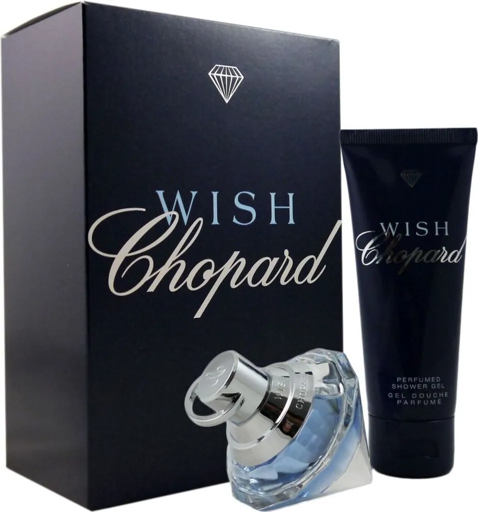 Coffret Parfum Femme Chopard Wish Eau de Parfum 30ml avec Gel Douche 75ml