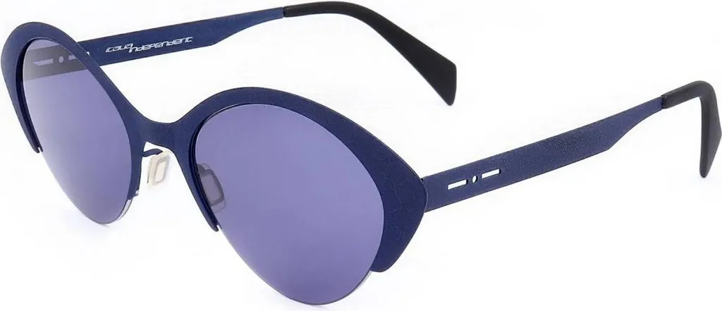Italia Independent 0505-CRK-021 Sunglasses Women Blue 51mm Luxury