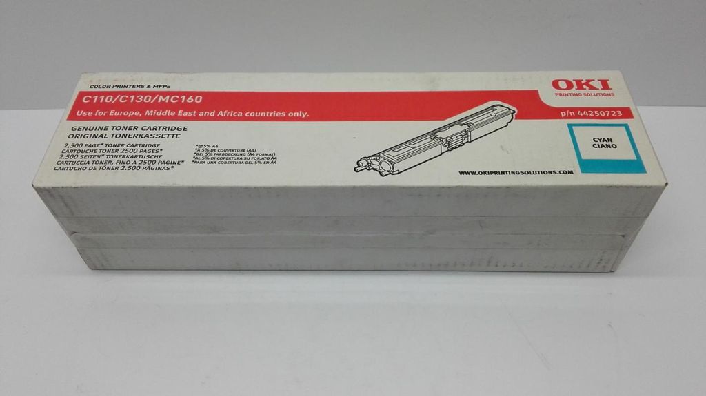 OKI Cyaan - origineel - Toner cartridge - voor OKI Productafbeelding 