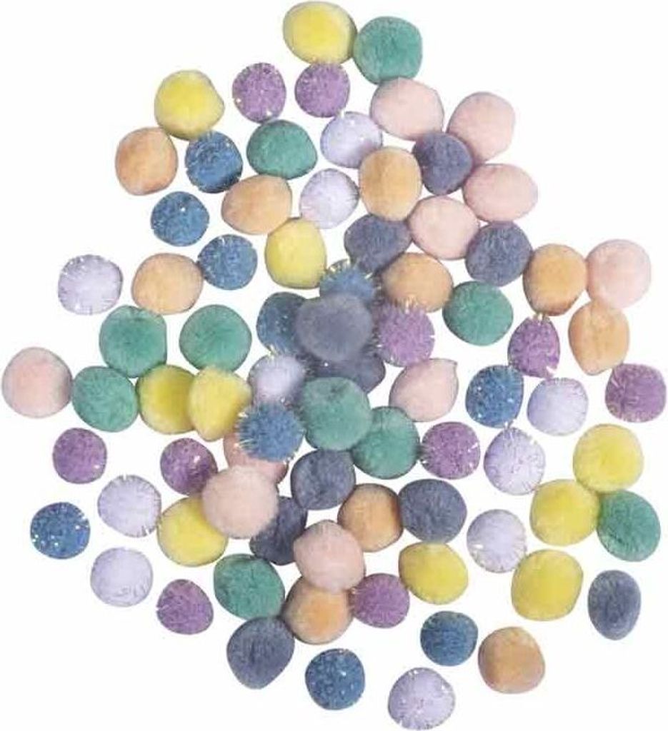 Rayher Hobby GmbH Pompons/Pastell 15mm Sonstige Sonstige