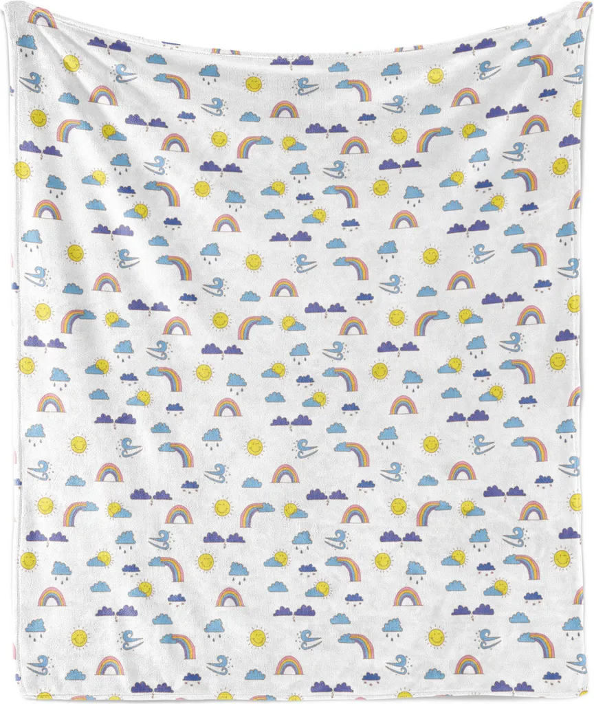 Coperta ABAKUHAUS Asilo Nido 175x230 cm - Pile Flanella Morbida