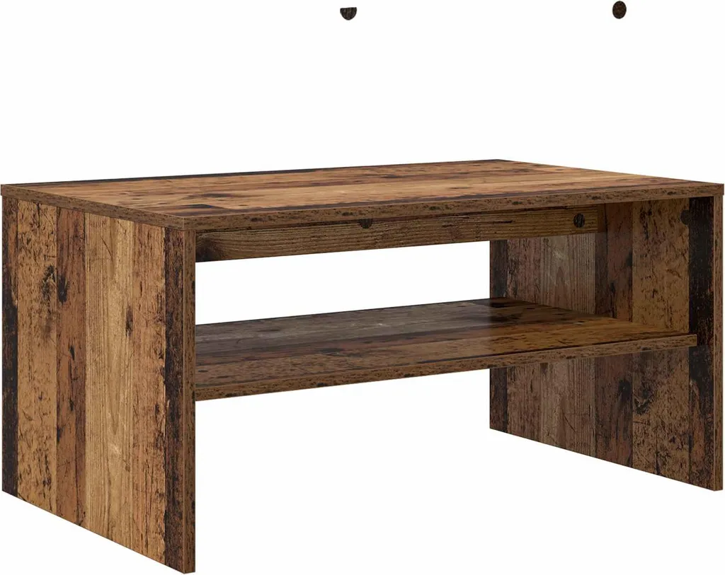 Tavolino Sostenibile in Legno di Recupero 80x50x40 cm | Eco-Living