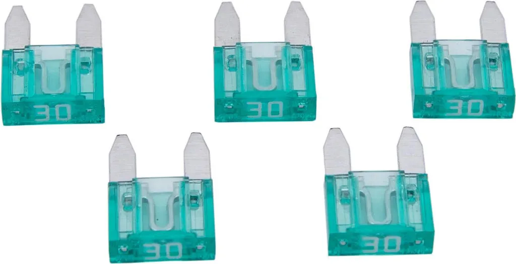 Fusible pour voiture 30A type Mini vert clair protection électrique - 2