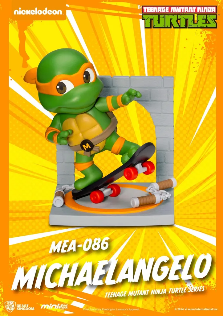 Pack de Figurines TMNT à Collectionner - Modèles Mini Egg Attack - 18