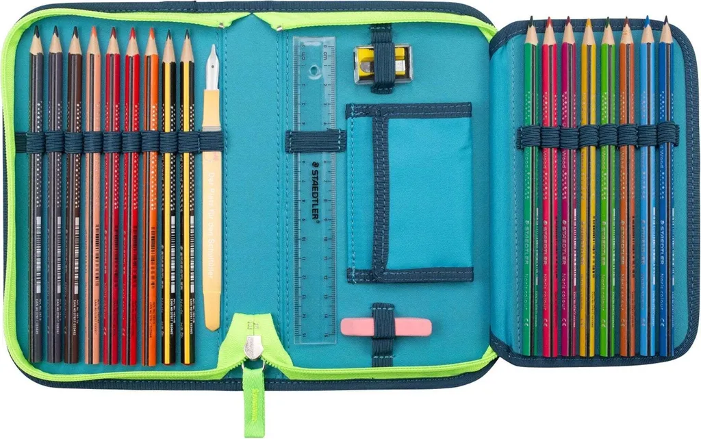 Cartable Scolaire DerDieDas ErgoFlex Light Set Complet 5 Pcs Magic Light