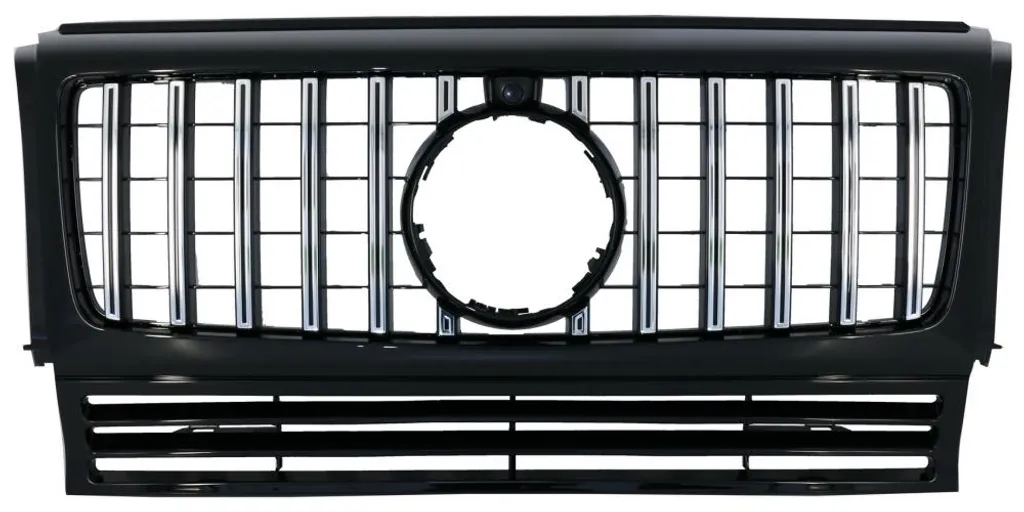 Calandre Mercedes Classe G W463 90-14 Look G63 GT-R Panamericana Noire
