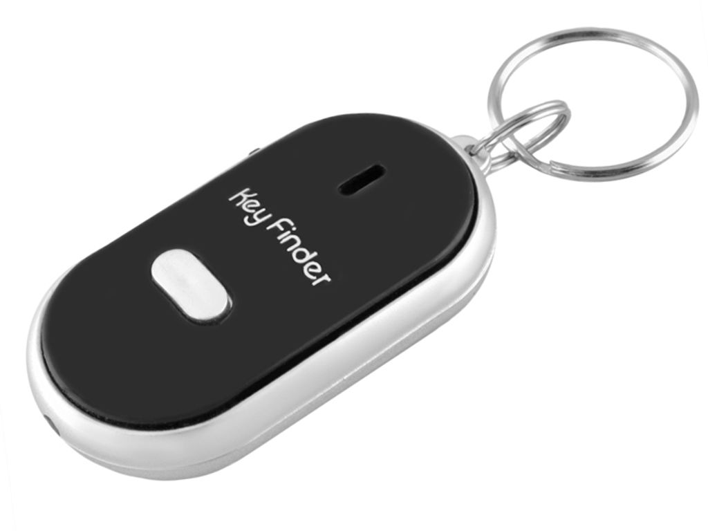 Schlüssel Anti-Lost Alarm Key Finder Locator Schlüsselbund Pfeifton LED-Licht 