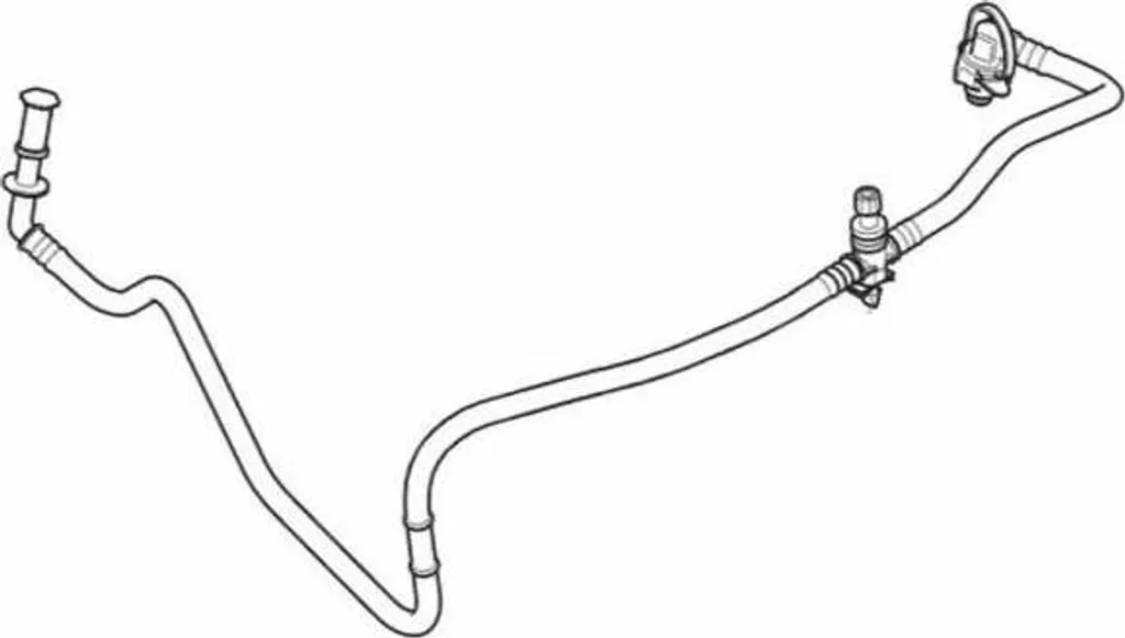 Réparer fuite gasoil Volvo S80 V70 2.0D - Conduite OE 30725801 meso