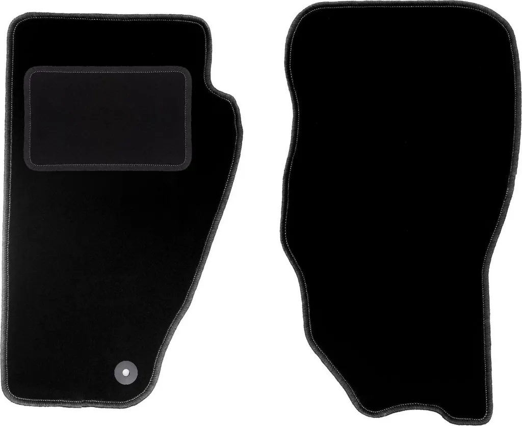Tappetini Auto Dodge Nitro 2006-2011 Velour Neri | Set 2 Pezzi