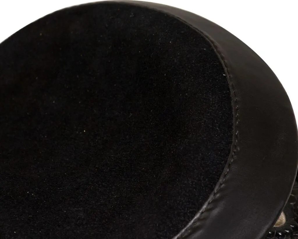 Selle western 12 pouces en cuir véritable noir avec accessoires - 10