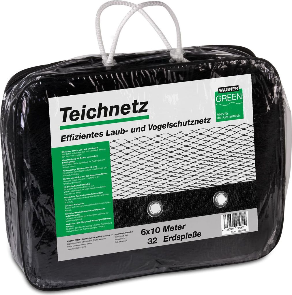 Wagner GREEN Teichnetz 6x10 Meter