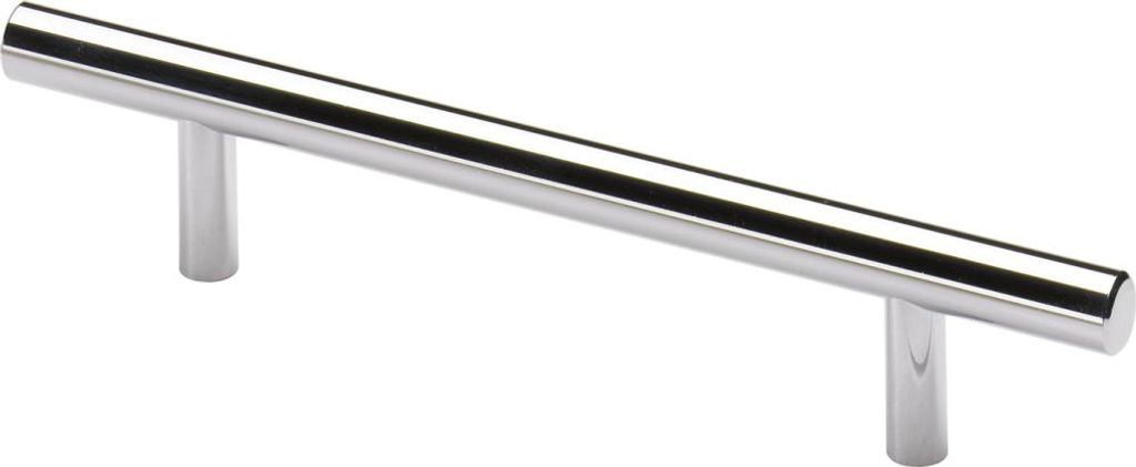 Hettich Hale Stangengriff Verchromt Glanz Ba96mm L156mm H35mm D12mm 9070807