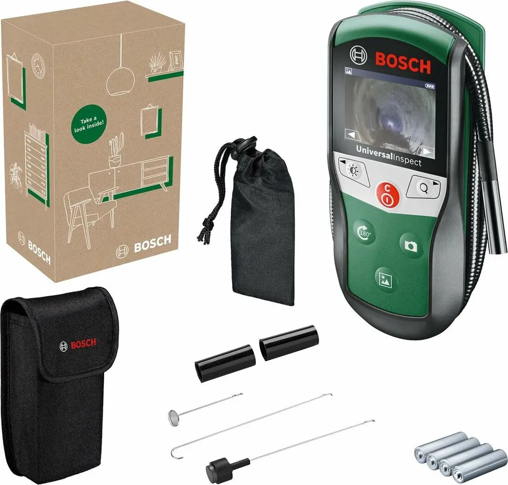 Caméra d'inspection Bosch pour tuyaux et moteurs 06036870Z0