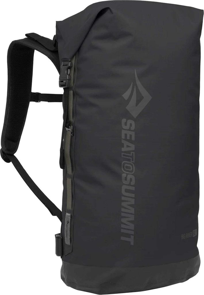 Sea to Summit Big River Dry Backpack Barva: Jet Black / Objem: 50 l