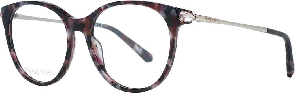 Monture Swarovski SK5372 53055 en acétate avec cristaux délicats