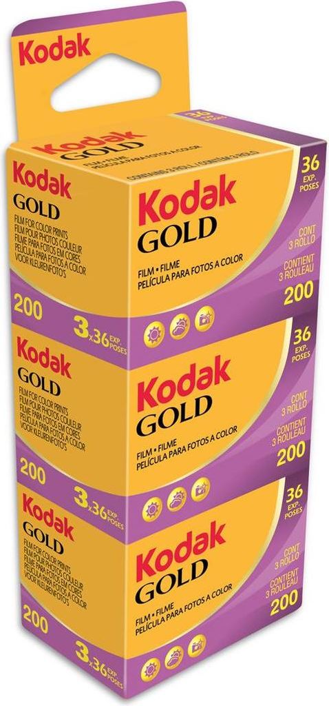 Kodak Gold 200 Film Farbfilm 36 Aufnahmen Produktbild 