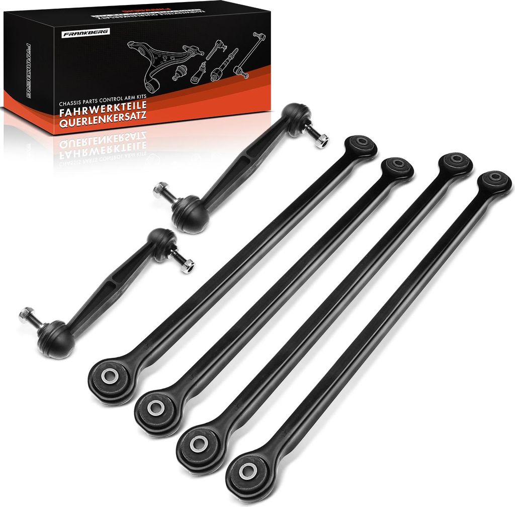 Frankberg 1x Querlenker Satz Hinterachse für Alfa Romeo 147 156 Sportwagon GT 3.2L 2.4L 2.5L 1997-2010