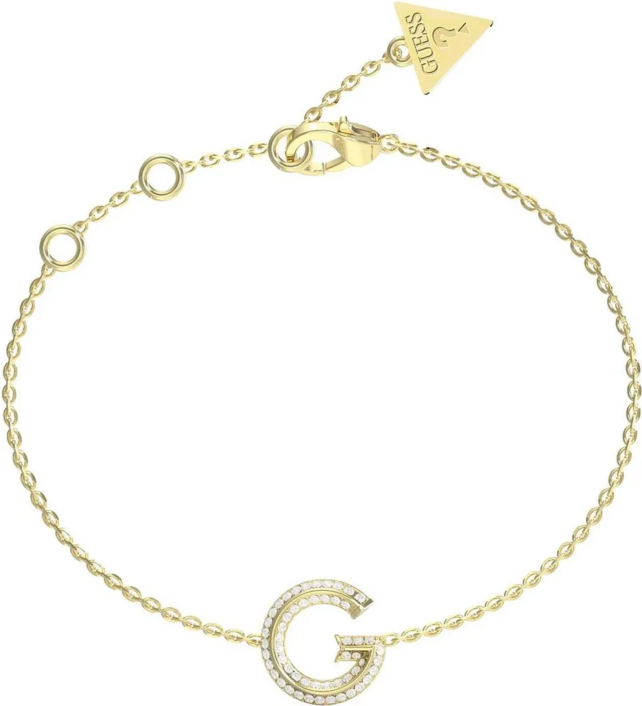 Guess Bracciale Donna Gold G Crystal - Accessorio Fashion con Cristalli