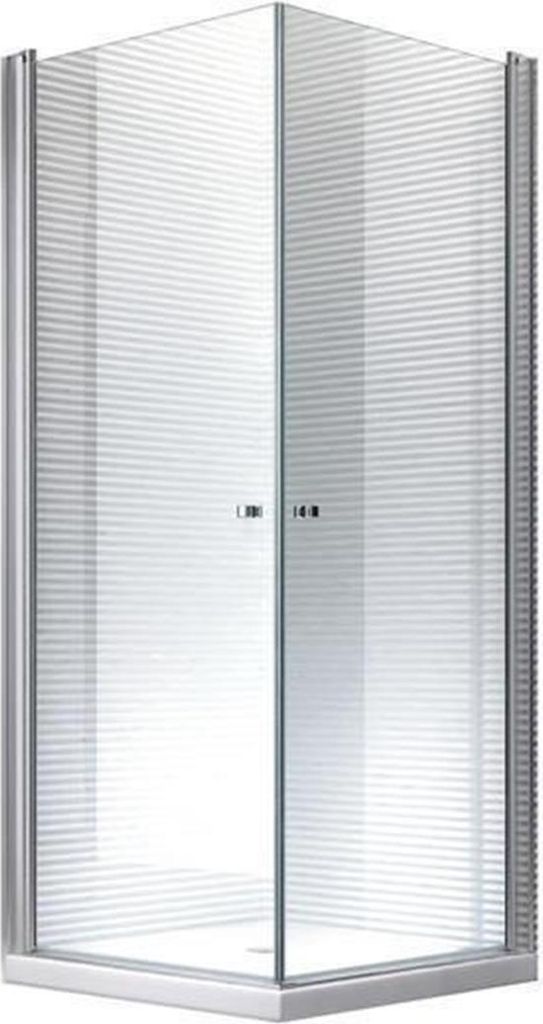Glaszentrum Hagen - 100x100x195cm Cabina doccia ad angolo Immagine del prodotto 
