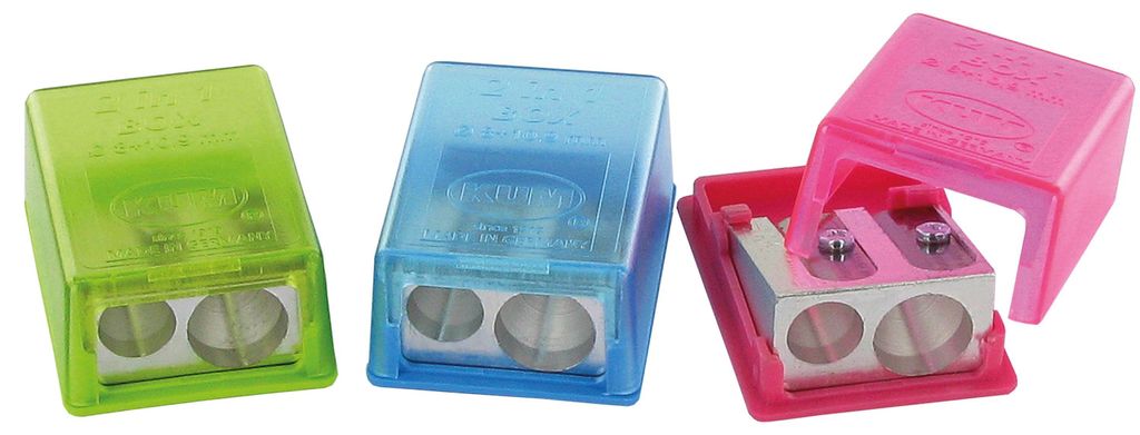 Wedo 52 103, Temperówka ręczna, Różne kolory, Plastik, 1,1 Zdjęcie produktu 