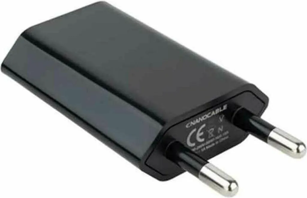 Nanocable 10.10.2002 Alimentatore USB 5V 1A | Caricabatterie Standard